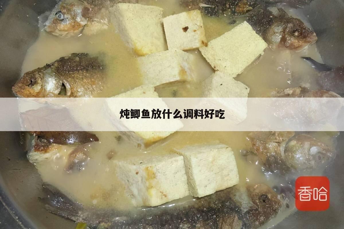 炖鲫鱼放什么调料好吃